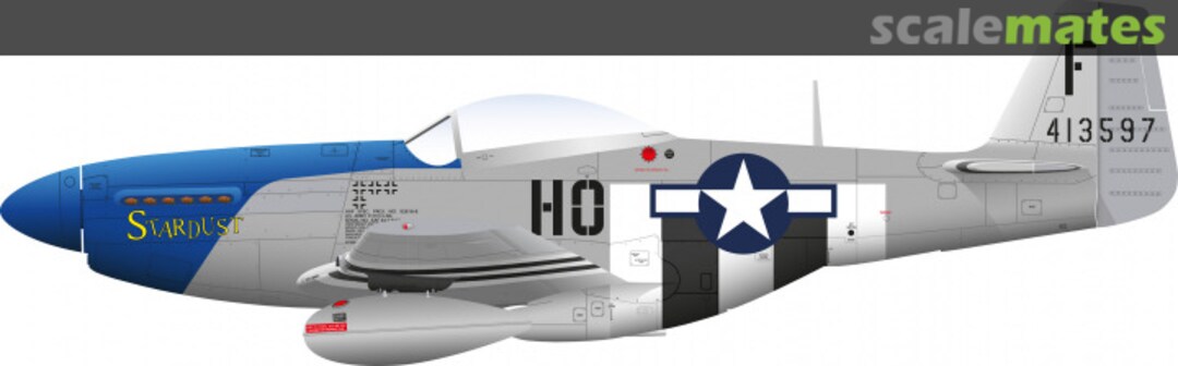 Boxart P-51D  Moorland Scale Model Decals