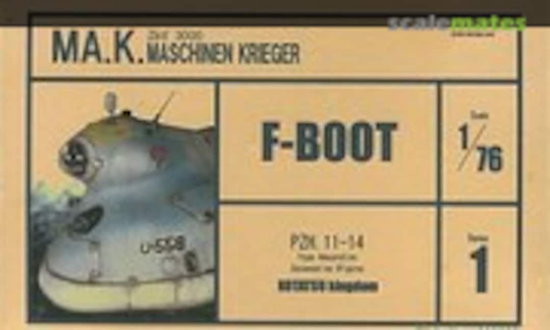 1:76 F-Boot PZH 11-14 (Kotatsu Kingdom Series 1)