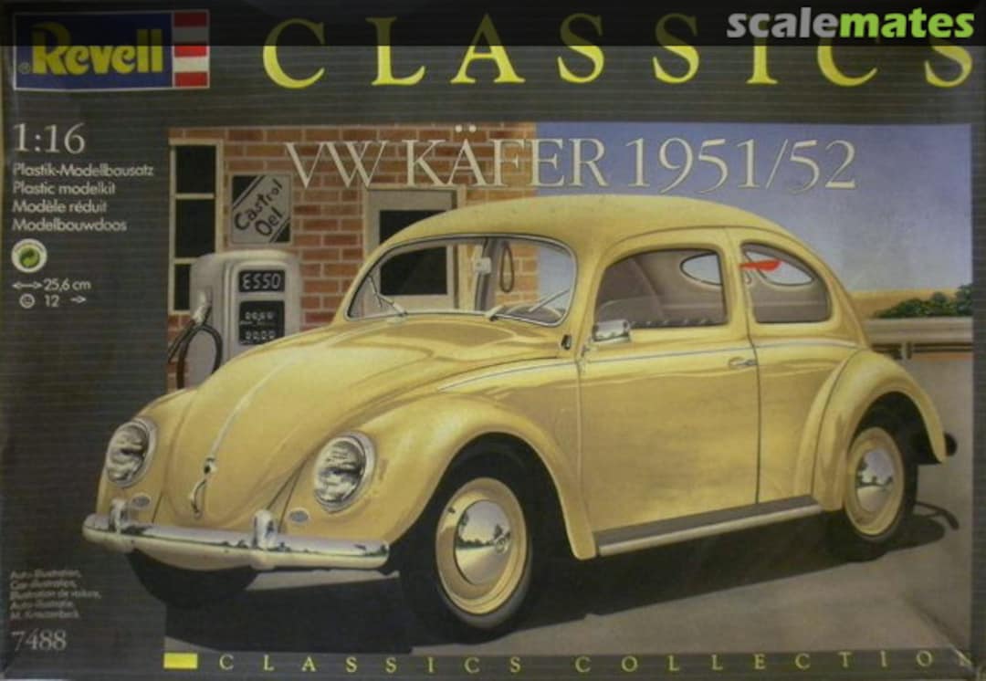 Boxart VW Käfer 1951/52 7488 Revell Boxart VW Käfer 1951/52 7488 Revell