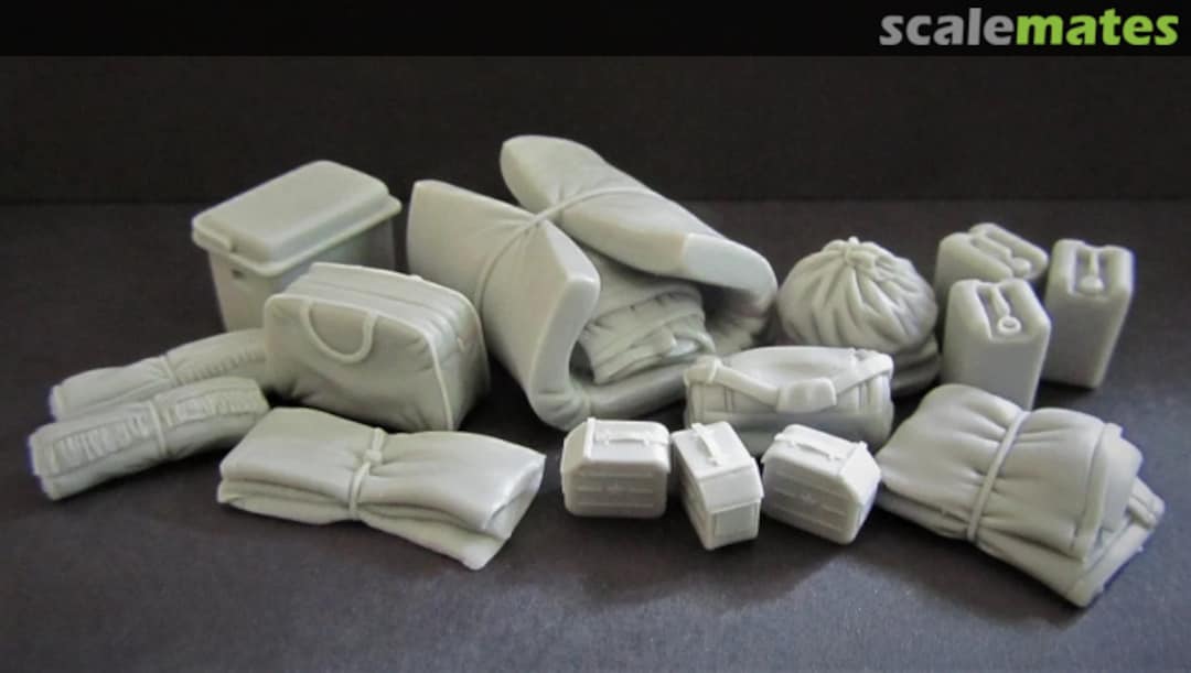 Boxart Syria / Iraq stowage set  Red Zebra Scale Models