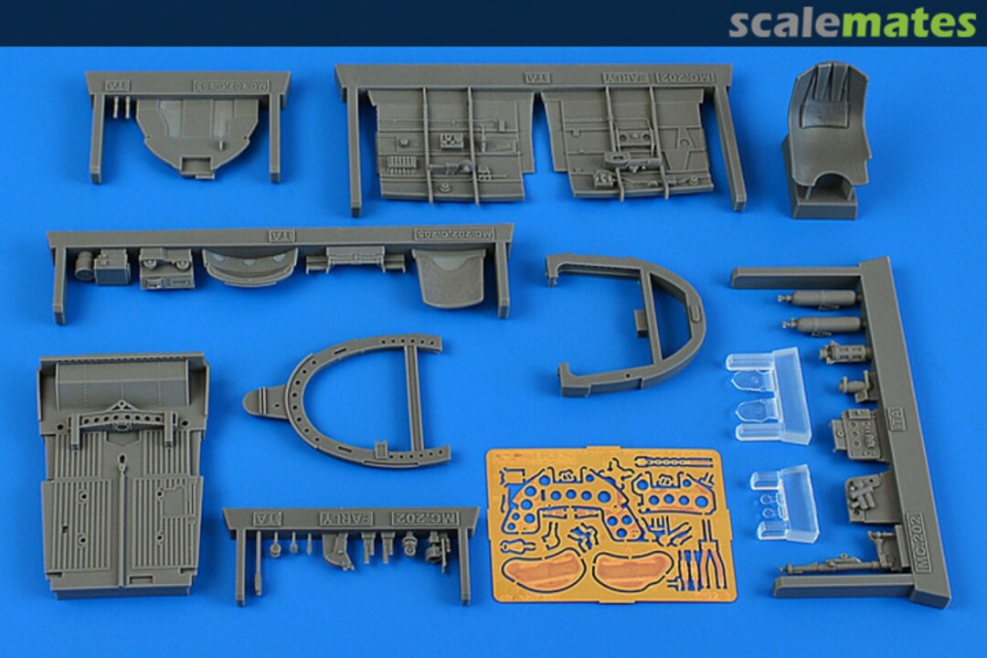 Boxart Macchi MC.202 Cockpit Set - Early Version 4922 Aires Boxart Macchi MC.202 Cockpit Set - Early Version 4922 Aires