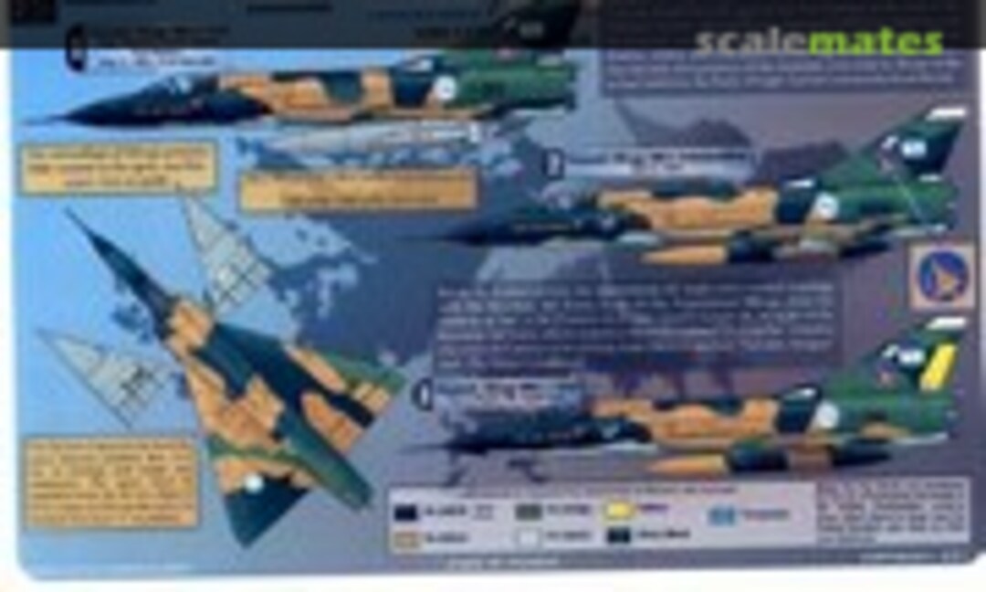 1:32 MALVINAS / FALKLANDS Mirage & Dagger (Aztec Models 32-005) 32-005