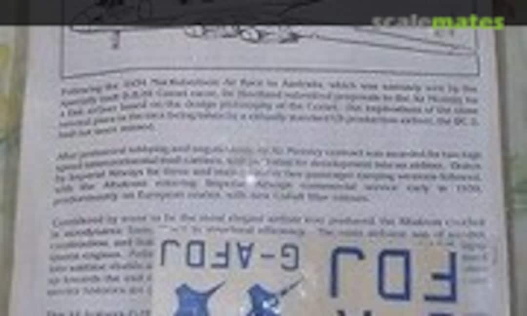 1:72 De Havilland DH.91 Albatross (Air Craft Models 710) 710