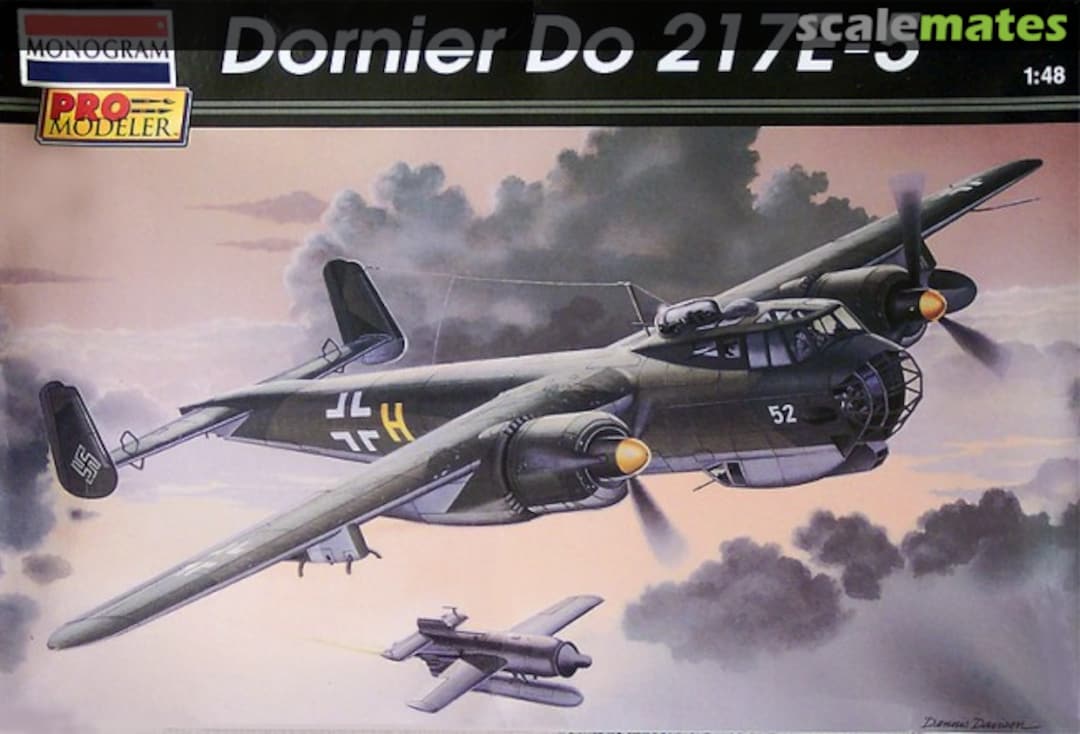 Boxart Dornier Do 217E-5 85-5954 Monogram/Pro Modeler Boxart Dornier Do 217E-5 85-5954 Monogram/Pro Modeler