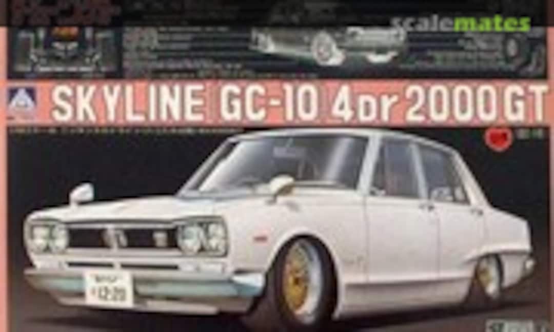 1:24 Skyline (GC10) 4Dr 2000GT (Aoshima 3G-64)