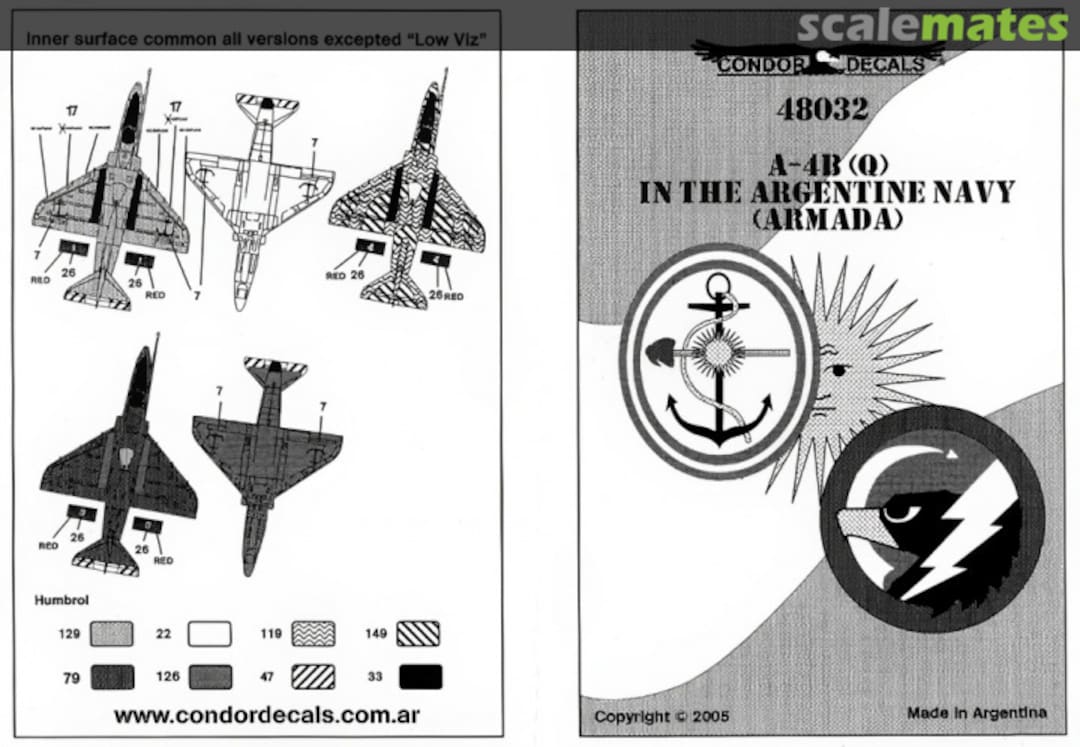 Boxart A-4B (Q) 48032 Condor Decals Boxart A-4B (Q) 48032 Condor Decals