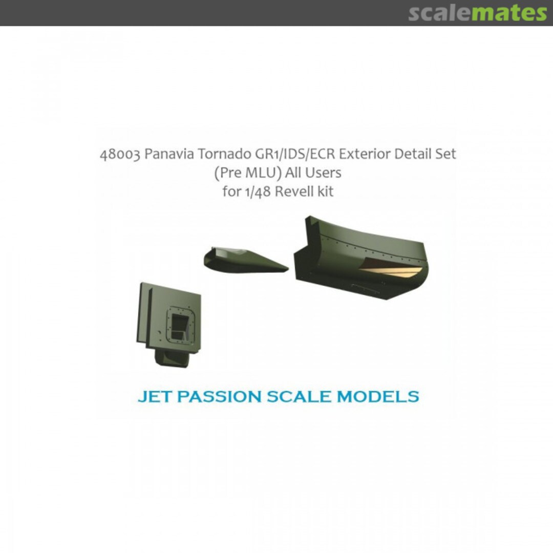 Boxart Tornado GR1/IDS/ECR exterior detail set (pre MLU) All users 48003 Jet Passion
