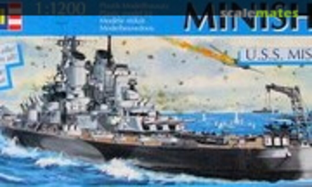 1:1200 U.S.S. Missouri (Revell 06802)