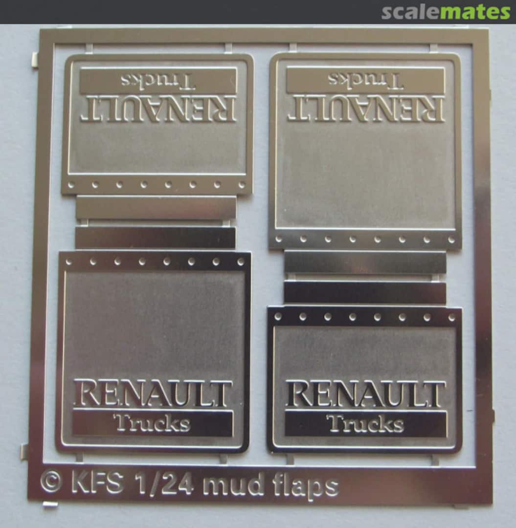 Boxart Renault Drop Mud Flaps PE26 Kit Form Services Boxart Renault Drop Mud Flaps PE26 Kit Form Services