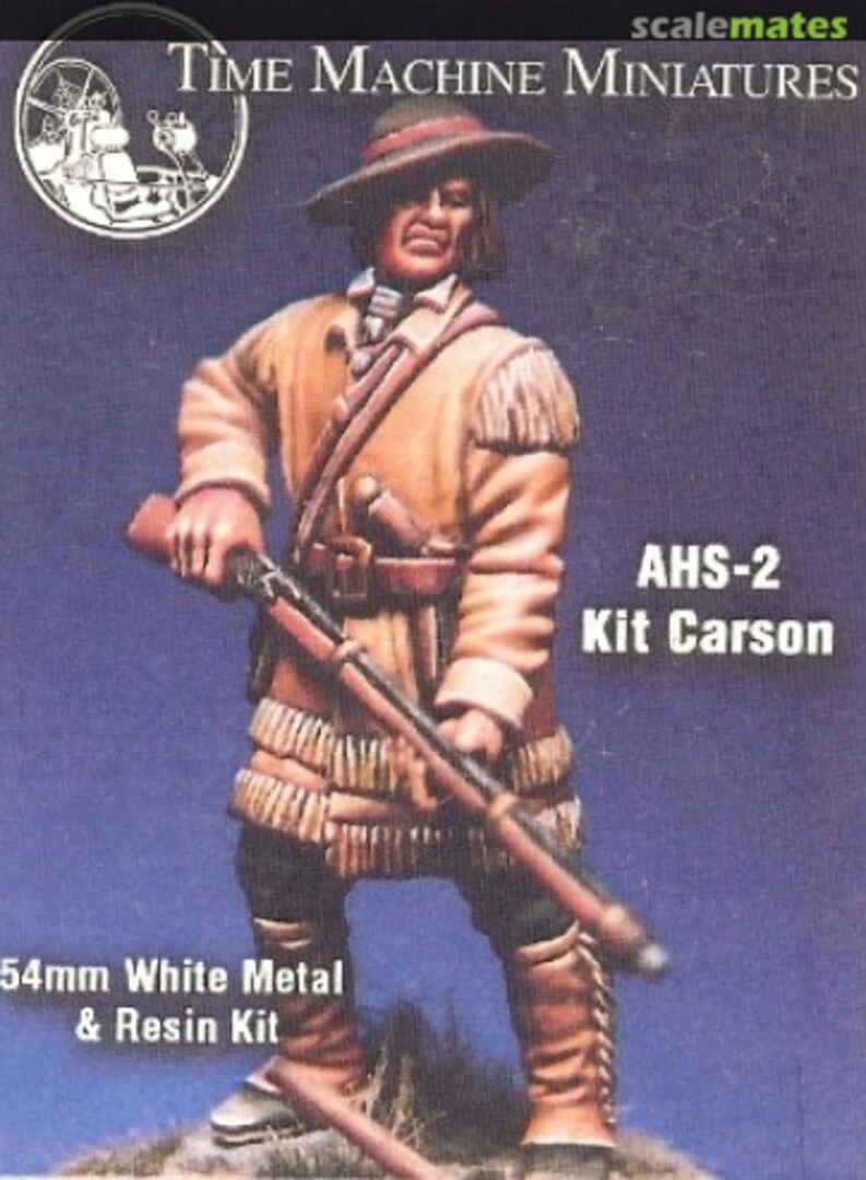 Boxart Kit Carson AHS-2 Time Machine Miniatures Boxart Kit Carson AHS-2 Time Machine Miniatures