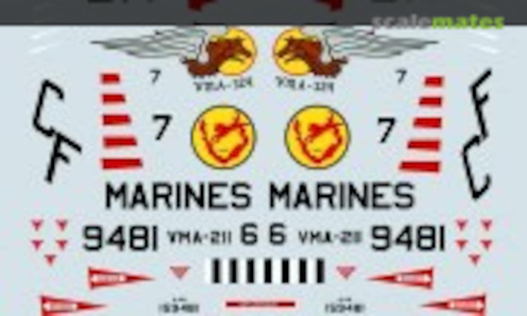 1:48 Douglas A-4M Skyhawks USMC (SuperScale International 48-823) 48-823