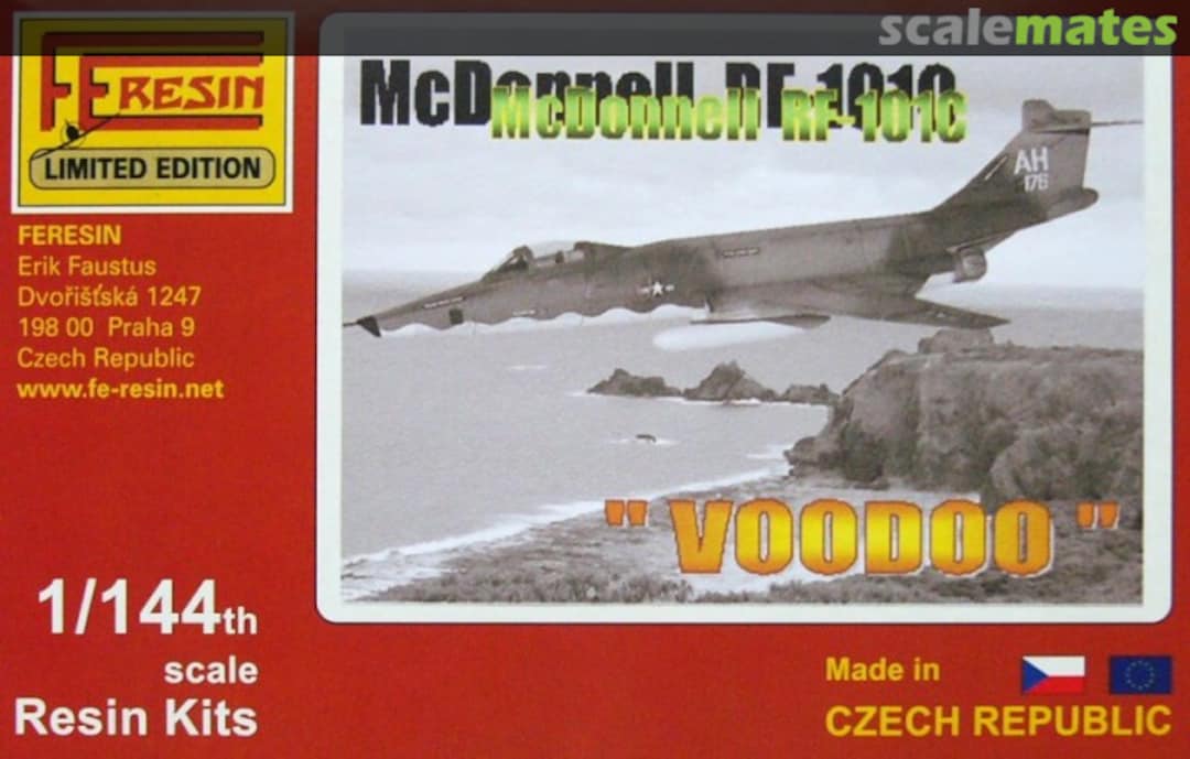 Boxart McDonnell F-101C 'Voodoo' 144071 FE Resin Models Boxart McDonnell F-101C 'Voodoo' 144071 FE Resin Models