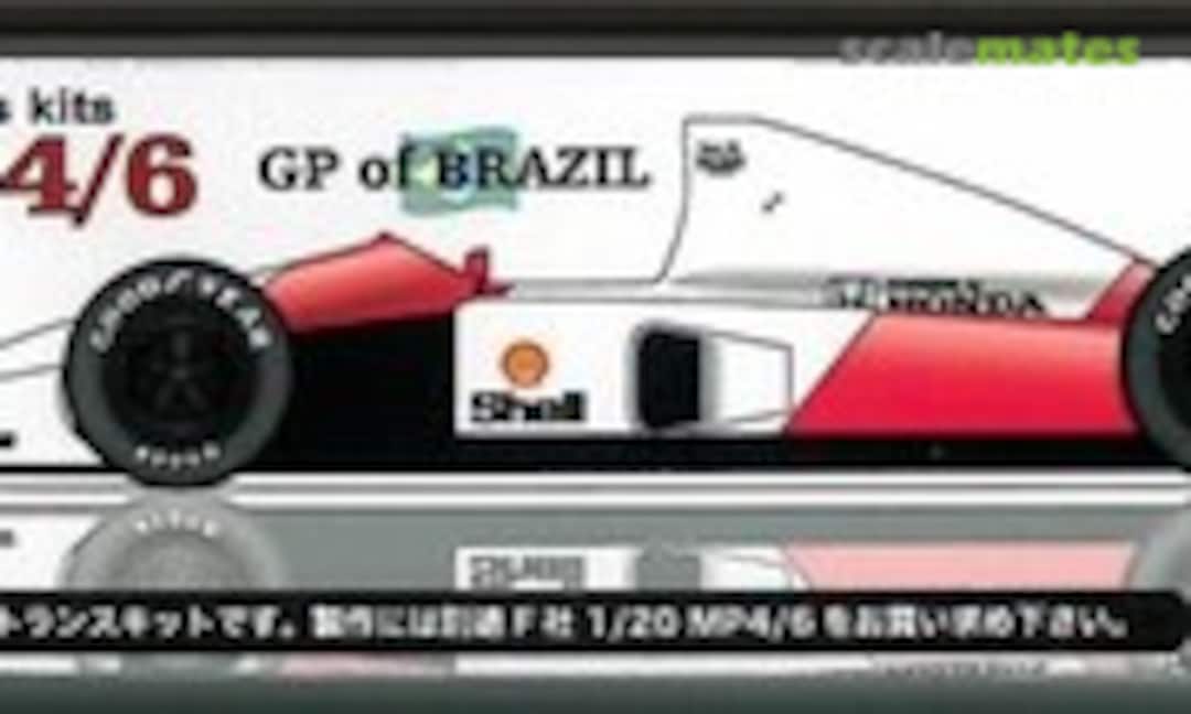 1:20 McLaren Honda MP4/6 (Studio27 ST27-TK2026) ST27-TK2026