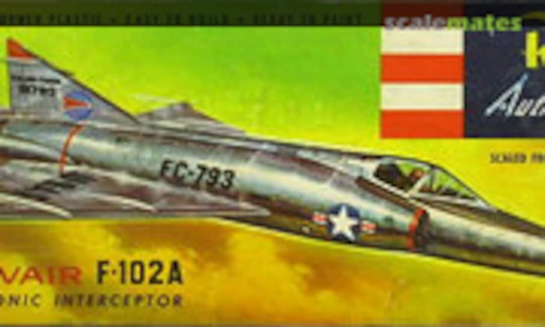 1:78 Convair F-102A Supersonic interceptor (Revell H-233:89)