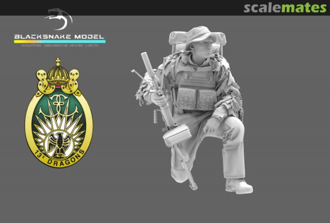 Boxart Tireur Minimi du 13e RDP (06) RDP_06 BlackSnake Model Boxart Tireur Minimi du 13e RDP (06) RDP_06 BlackSnake Model