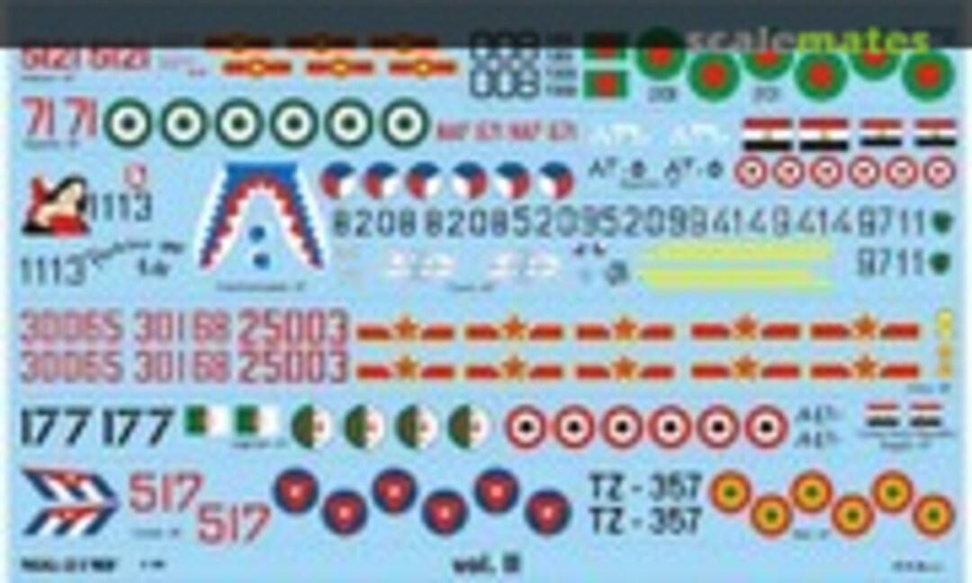 1:72 MiG-21MF Decals (R.V.Aircraft RVD 72022) RVD 72022