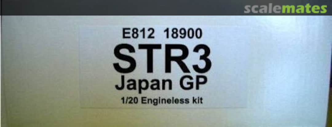 Boxart Scuderia Toro Rosso STR3 E-812 E.Jan Boxart Scuderia Toro Rosso STR3 E-812 E.Jan