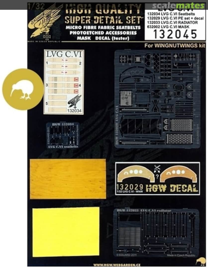 Boxart LVG C.VI - Super Detail Set 132045 HGW Models Boxart LVG C.VI - Super Detail Set 132045 HGW Models