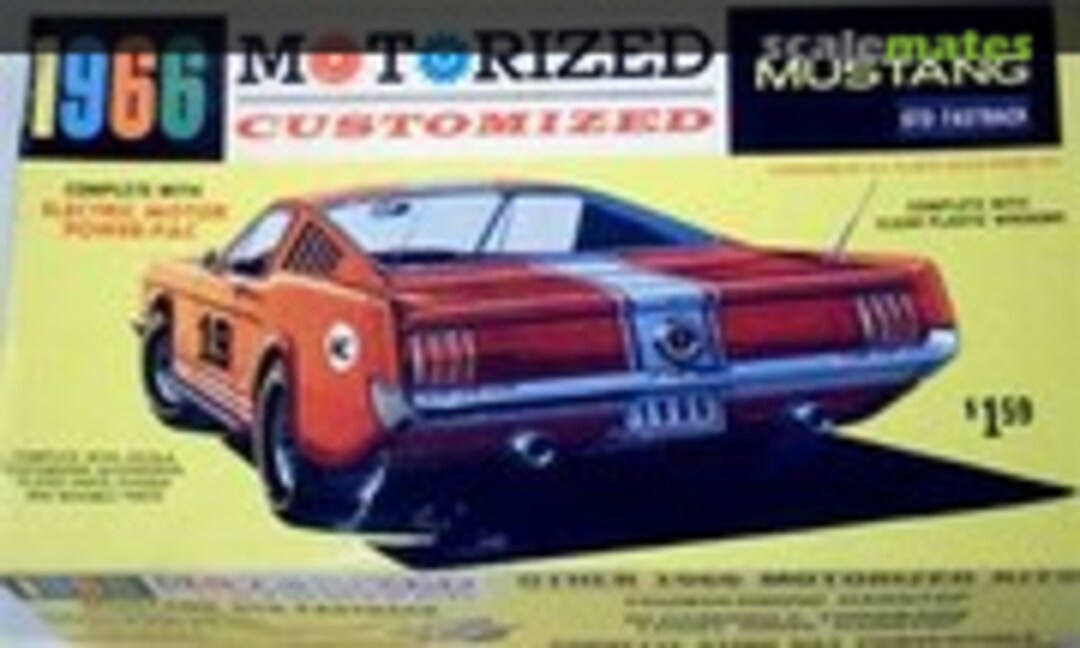 1:32 1966 Mustang GTO Fastback (Palmer Plastics M661)