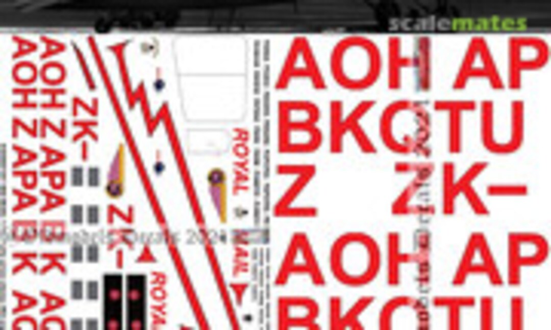 1:48 NAC DC-3s 1940s Pacific service schemes (Oldmodels Decals OMD1447) OMD1447