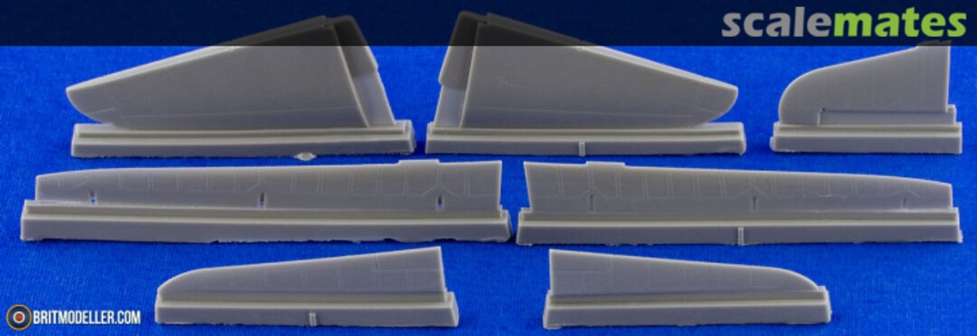 Boxart A6M2 Zero Control Surface Correction Set 4464 CMK Boxart A6M2 Zero Control Surface Correction Set 4464 CMK