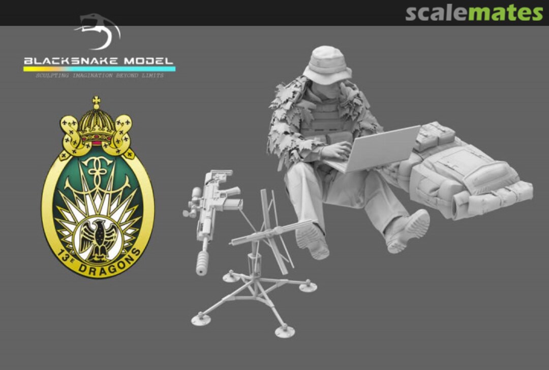 Boxart Opérateur Transmissions du 13e RDP (07) RDP_07 BlackSnake Model Boxart Opérateur Transmissions du 13e RDP (07) RDP_07 BlackSnake Model