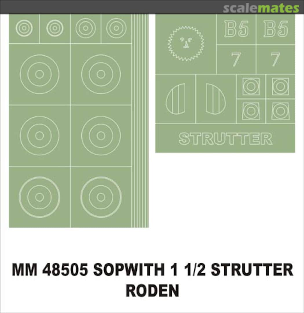 Boxart Sopwith 1 ½ Strutter MM48505 Montex Boxart Sopwith 1 ½ Strutter MM48505 Montex