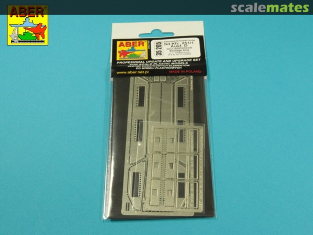 Boxart Sd.Kfz. 251/1 Ausf. D Vol. 3 - Stowage Bins 35205 Aber
