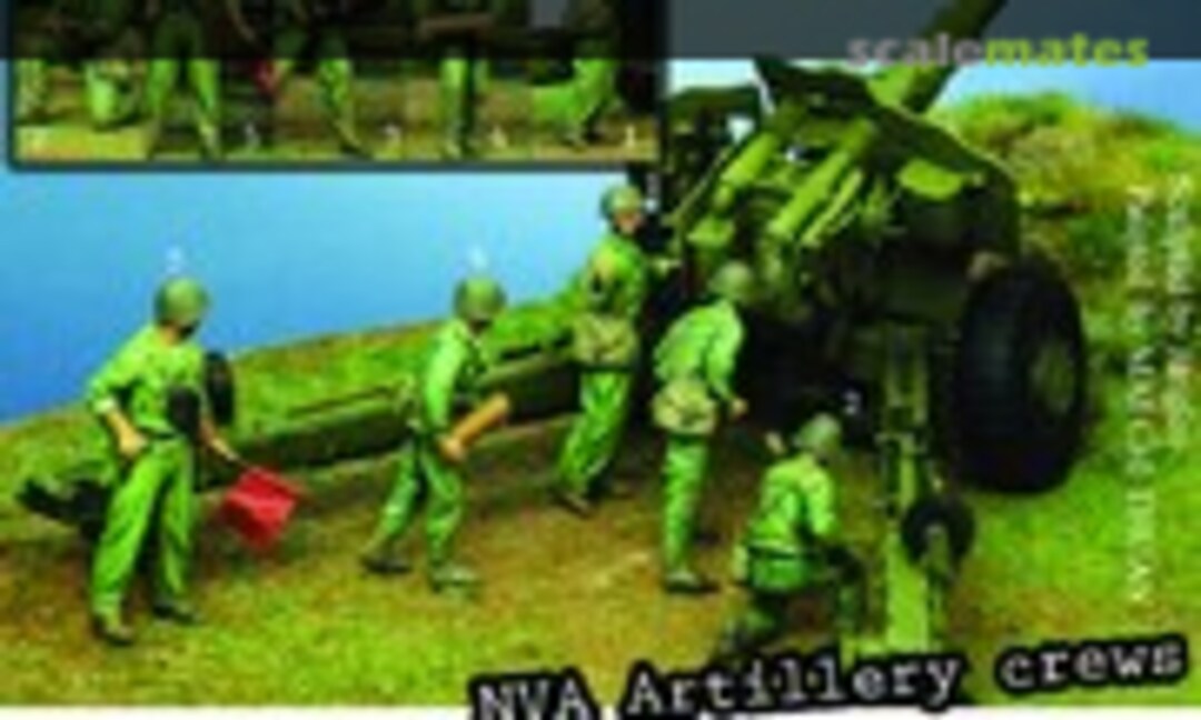 1:35 NVA Artillery Crew (Paracel Miniatures BVN3505) BVN3505