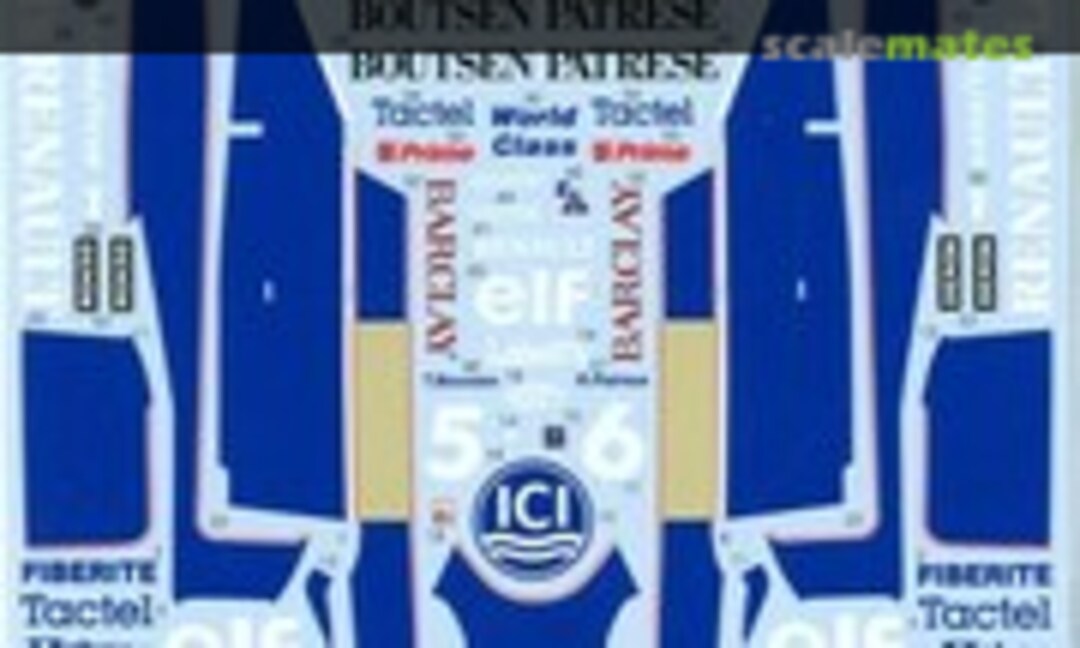 1:20 Williams FW13B (Studio27 ST27-DC866) ST27-DC866