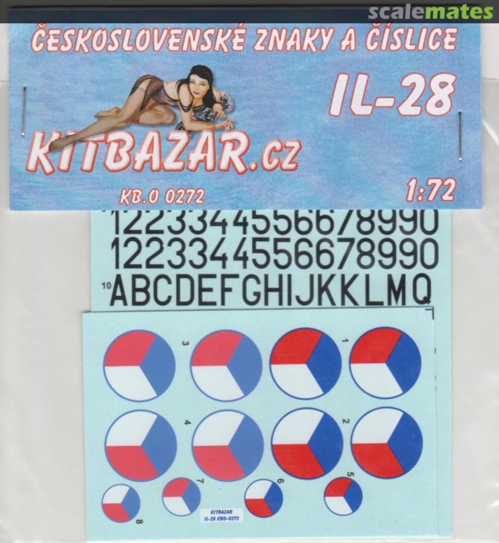 Boxart Ceskoslovenske znaky a cislice KB.O 0272 Kitbazar.cz Boxart Ceskoslovenske znaky a cislice KB.O 0272 Kitbazar.cz