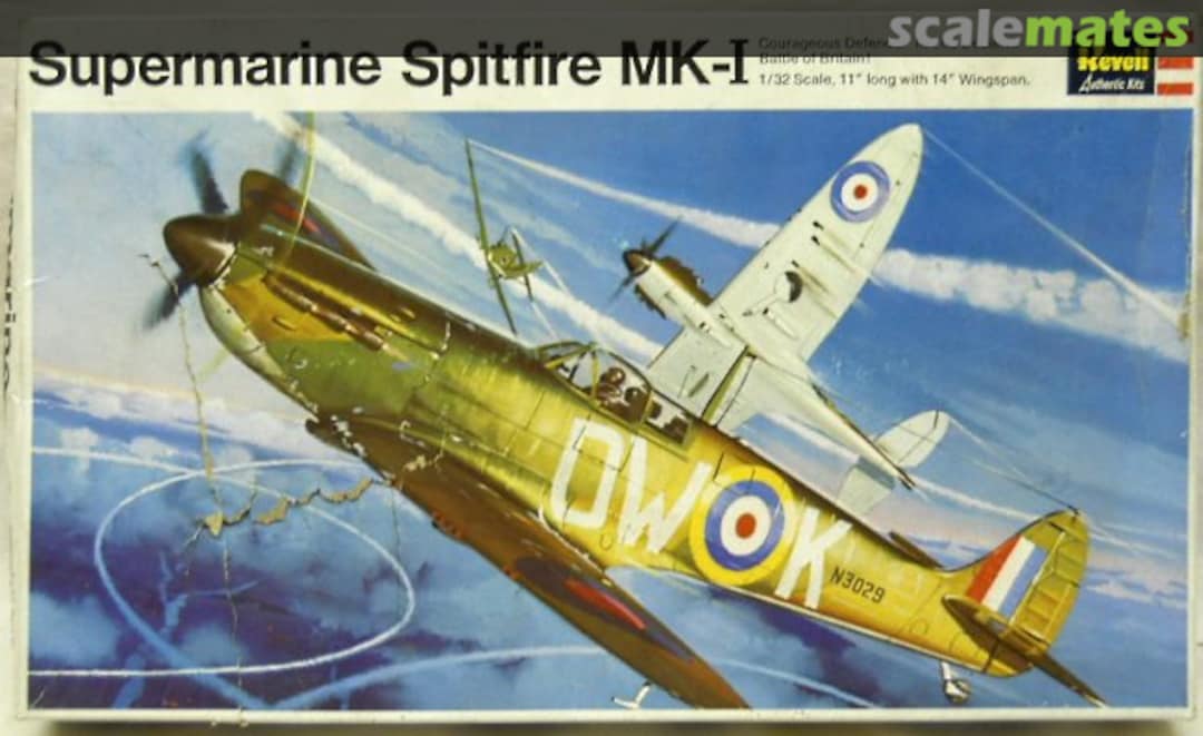 Boxart Supermarine Spitfire Mk-I H-282 Revell Boxart Supermarine Spitfire Mk-I H-282 Revell