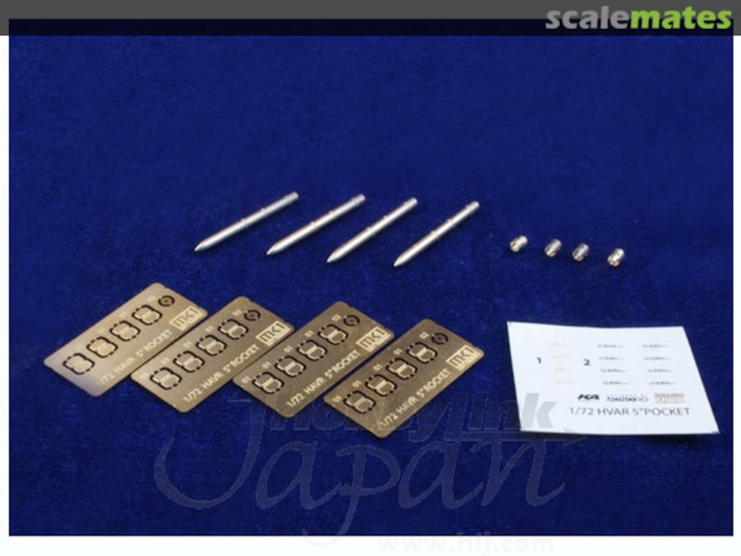 Boxart HVAR 5 inch Rocket MA-72001 KA Models Boxart HVAR 5 inch Rocket MA-72001 KA Models