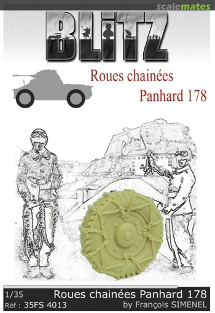 Boxart Chained Wheels Panhard 178 35FS 4013 Blitz Boxart Chained Wheels Panhard 178 35FS 4013 Blitz