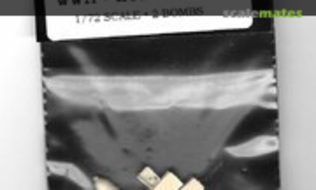 1:72 500 Lb. U.S. G.P. Bomb (True Details 72501) 72501