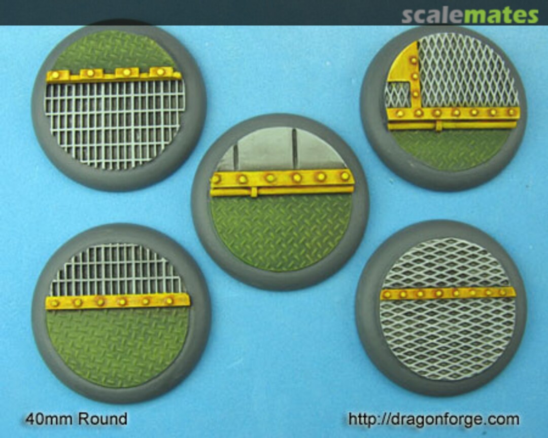 Boxart 40 mm Round Base with Round Lip Tech-Decking Finish RLBTD-002 Dragon Forge Boxart 40 mm Round Base with Round Lip Tech-Decking Finish RLBTD-002 Dragon Forge